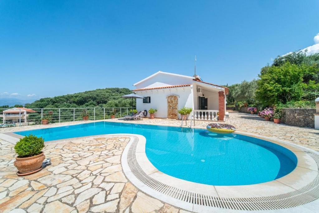 Villa Olive Grove And Sea View Agios Spyridon  Dış mekan fotoğraf