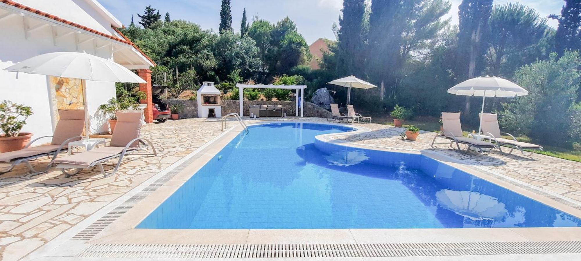Villa Olive Grove And Sea View Agios Spyridon  Dış mekan fotoğraf