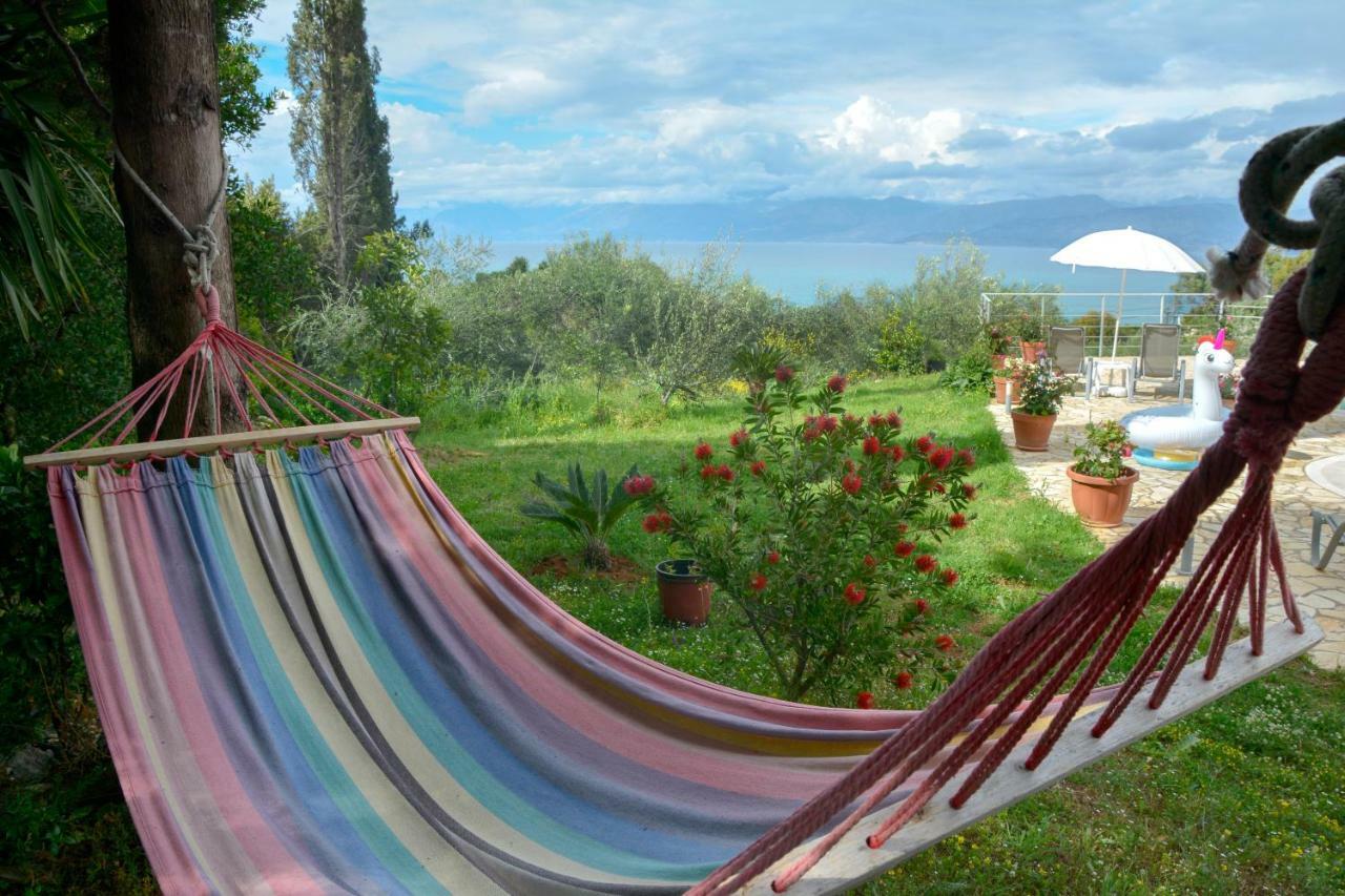 Villa Olive Grove And Sea View Agios Spyridon  Dış mekan fotoğraf
